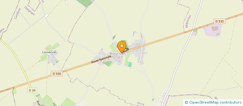 localisation de l'entreprise LA TOURELLE  BOURSIES