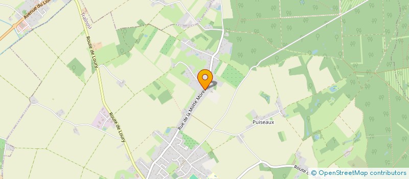 localisation de l'entreprise LA TOURNEE DU BARON  TRAINOU