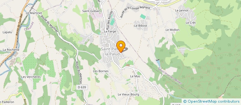 localisation de l'entreprise LA TOURNELLE  LENTILLY