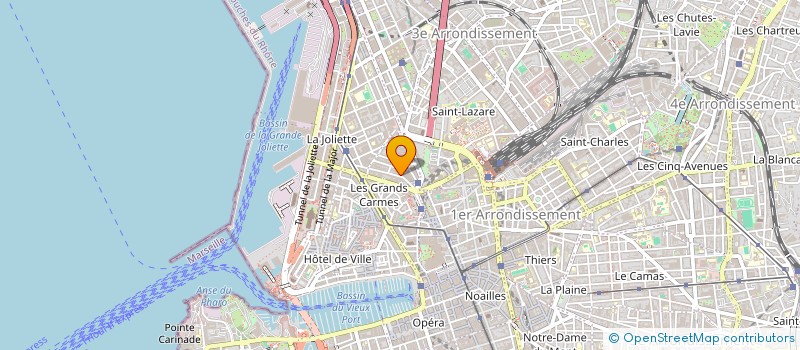 localisation de l'entreprise LA TOURNURE à MARSEILLE