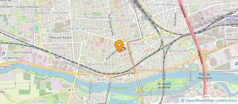 localisation de l'entreprise LA TOURS DT 2010  TOURS