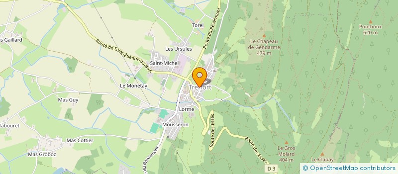 localisation de l'entreprise LA TOUTE PETITE COMPAGNIE  VAL-REVERMONT