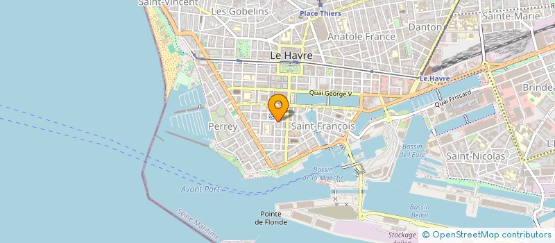 localisation de l'entreprise LA TOUTINERIE à LE HAVRE