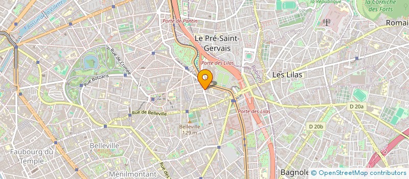 localisation de l'entreprise LA TRABOULE  PARIS