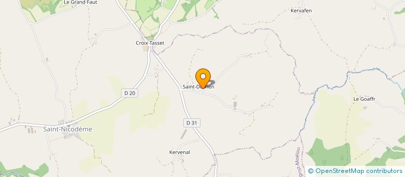 localisation de l'entreprise LA TRACTION  SAINT-NICODEME