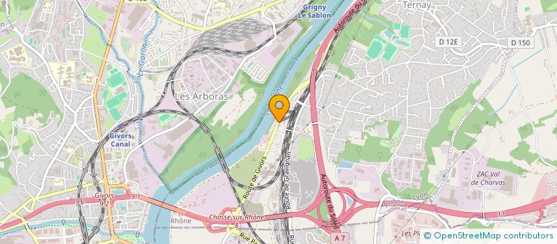 localisation de l'entreprise LA TRAD ST JEAN  TERNAY