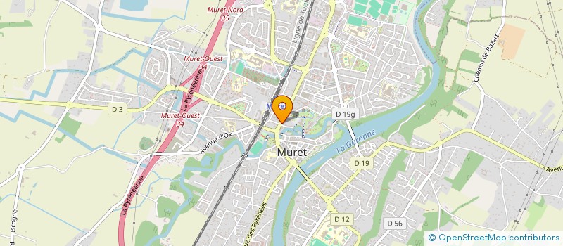 localisation de l'entreprise LA TRADITION à MURET