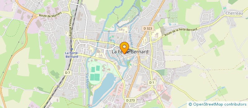 localisation de l'entreprise LA TRADITION à LA FERTE-BERNARD