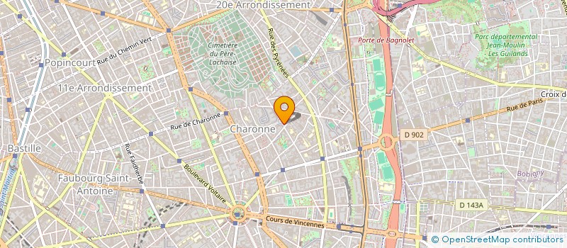 localisation de l'entreprise LA TRADITION  PARIS