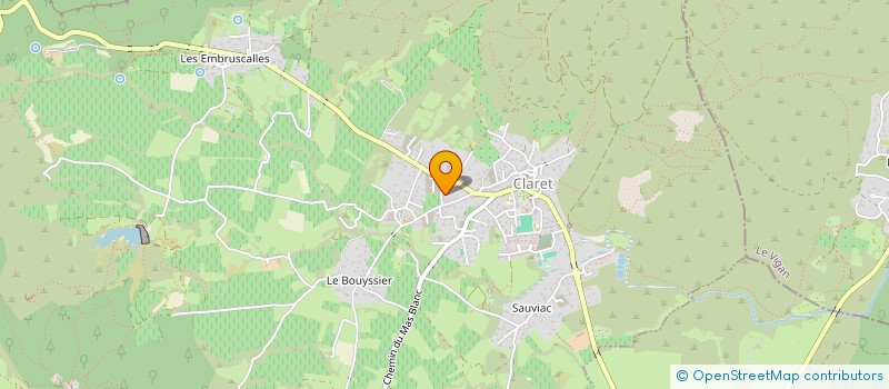 localisation de l'entreprise LA TRADITION COMMERCIALE  SAINT-MATHIEU-DE-TREVIERS