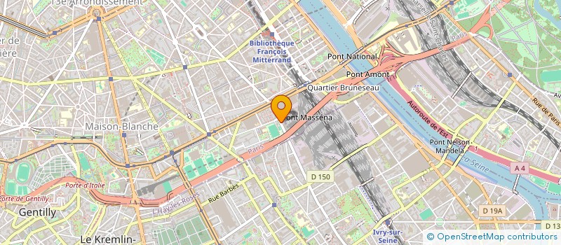 localisation de l'entreprise LA TRADITION D'IVRY  PARIS