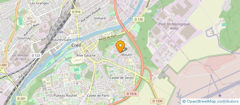 localisation de l'entreprise LA TRADITION DU BLE à CREIL