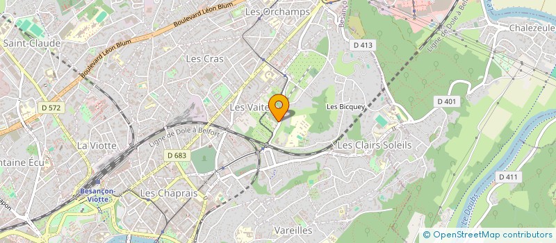 localisation de l'entreprise LA TRADITION FERBLANTIERE à BESANCON