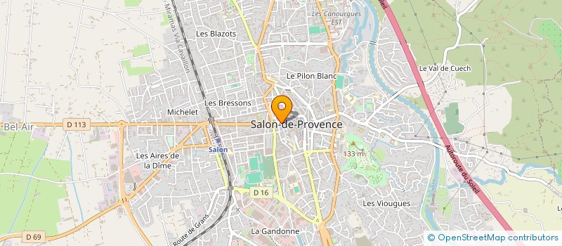 localisation de l'entreprise LA TRADITIONNELLE DE CONSTRUCTION à SALON-DE-PROVENCE