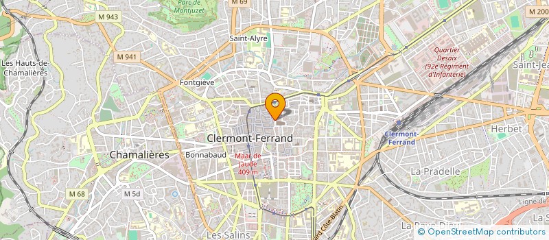 localisation de l'entreprise LA TRAME DE COCOSHAKER  CLERMONT-FERRAND