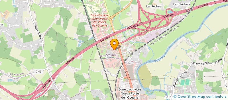 localisation de l'entreprise LA TRAMONTANE à SAINT-SATURNIN