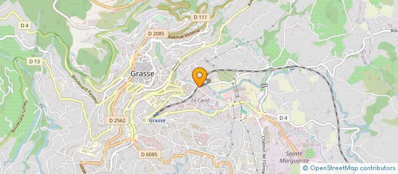 localisation de l'entreprise LA TRANS'AZUREENNE à GRASSE