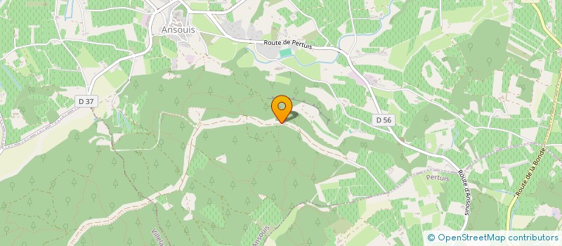 localisation de l'entreprise LA TRANSUMANCE  ANSOUIS