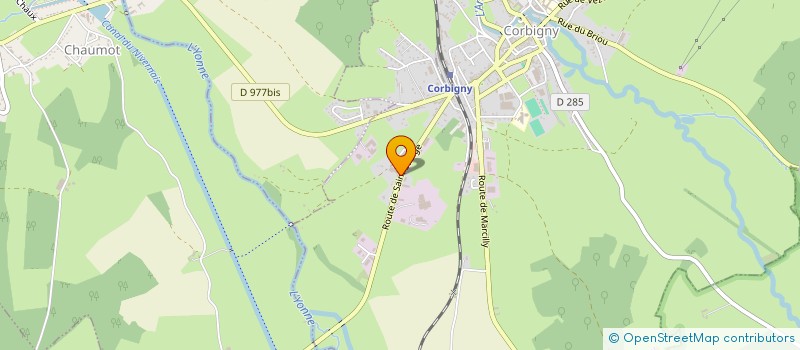 localisation de l'entreprise LA TRANSVERSE - METALOVOICE à CORBIGNY