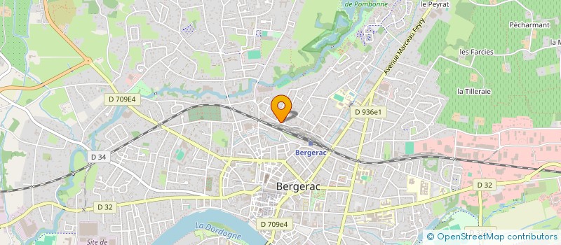 localisation de l'entreprise LA TRAVERSE à BERGERAC