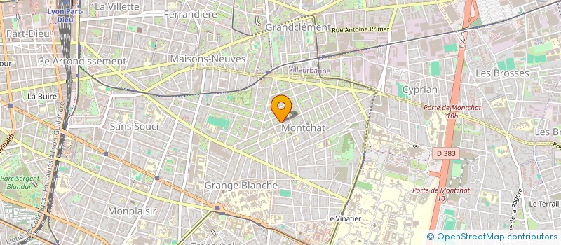 localisation de l'entreprise LA TRAVERSEE DES JOURS  LYON