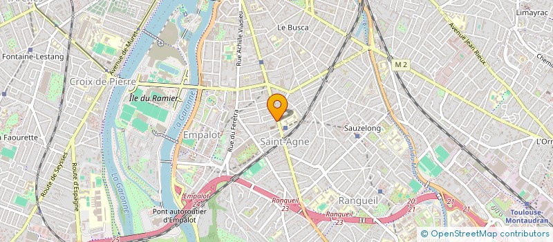 localisation de l'entreprise LA TREFLERIE  TOULOUSE