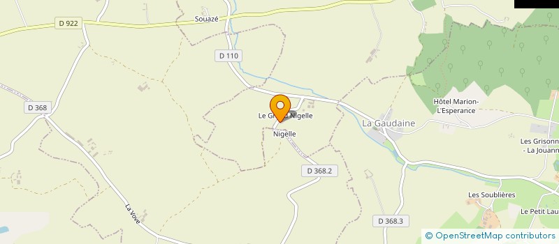 localisation de l'entreprise LA TREFLERIE à ARCISSES