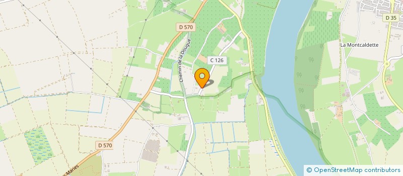 localisation de l'entreprise LA TREILLE à ARLES