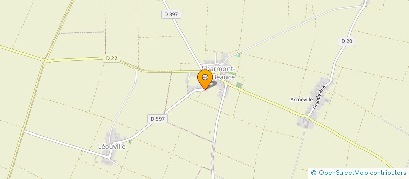 localisation de l'entreprise LA TREIZIEME LEGION à CHARMONT-EN-BEAUCE