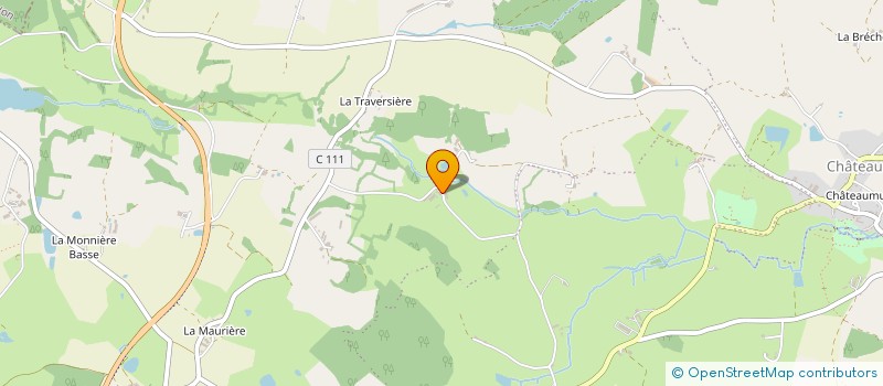 localisation de l'entreprise LA TREQUINIERE  SEVREMONT