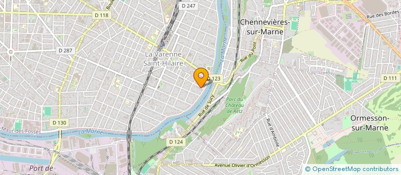 localisation de l'entreprise LA TRES BELLE IROISE à SAINT-MAUR-DES-FOSSES