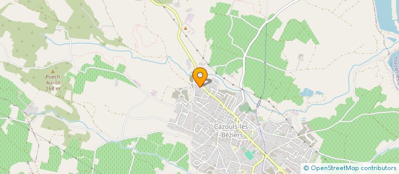 localisation de l'entreprise LA TRESORIERE  MAUREILHAN