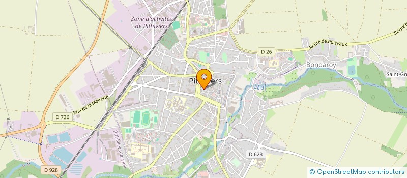 localisation de l'entreprise LA TREZANNAISE à LE MALESHERBOIS