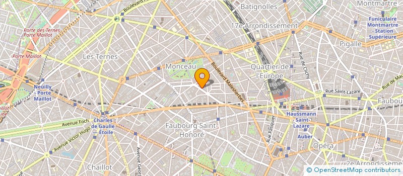localisation de l'entreprise LA TRIADE à PARIS