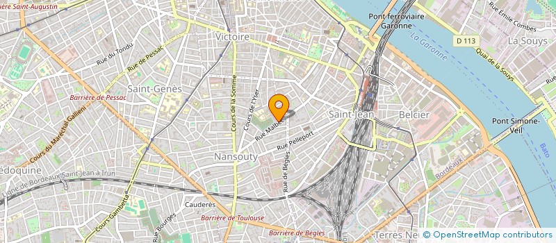 localisation de l'entreprise LA TRIBALE DEMARCHE  LA REOLE