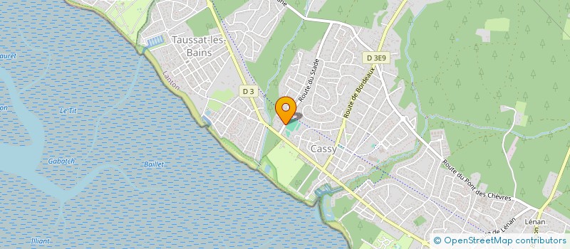 localisation de l'entreprise LA TRIBU 2  LANTON