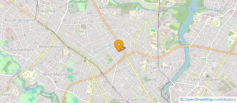localisation de l'entreprise LA TRIBU  NANTES