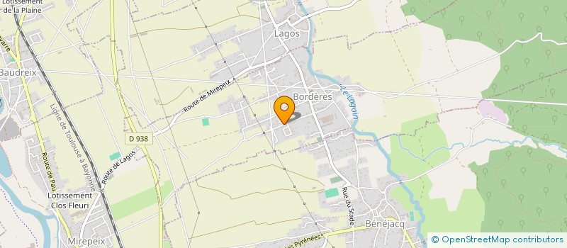 localisation de l'entreprise LA TRIBU 64 à NAY