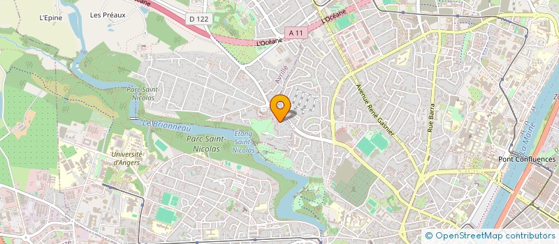 localisation de l'entreprise LA TRIBU à AVRILLE