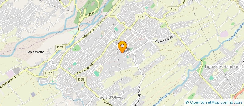localisation de l'entreprise LA TRIBU à SAINT-PIERRE