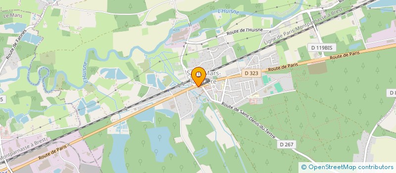 localisation de l'entreprise LA TRIBU BRIEROISE  SAINT-MARS-LA-BRIERE