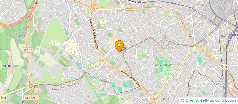localisation de l'entreprise LA TRIBU D'OXYTALIS à MONTPELLIER