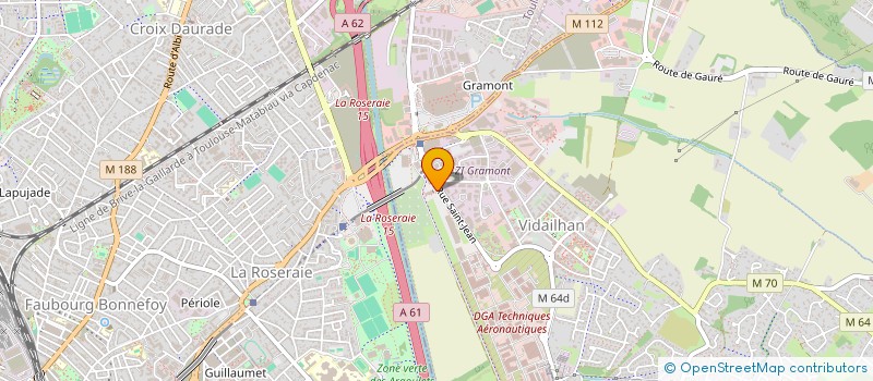 localisation de l'entreprise LA TRIBU DE BALMA  BALMA