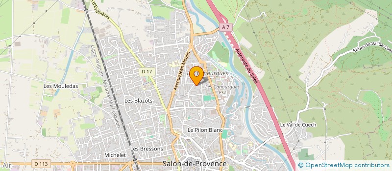 localisation de l'entreprise LA TRIBU DE LOLA  SALON-DE-PROVENCE