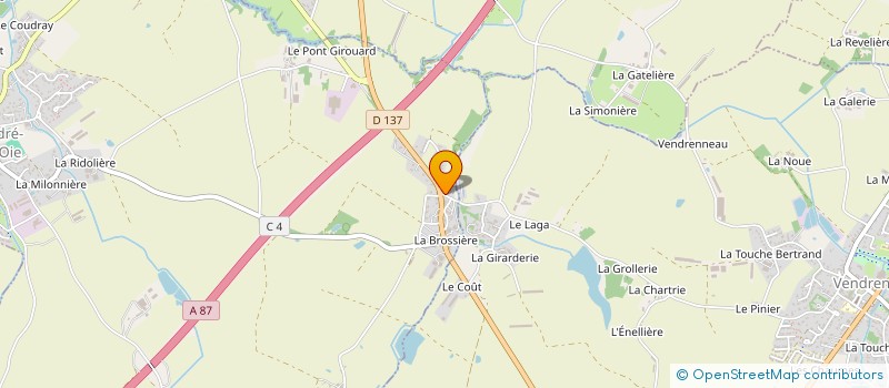 localisation de l'entreprise LA TRIBU DE NAYA  SAINT-ANDRE-GOULE-D'OIE