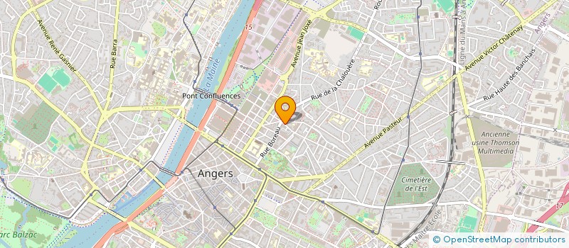 localisation de l'entreprise LA TRIBU DES BAMBIBIOS à ANGERS