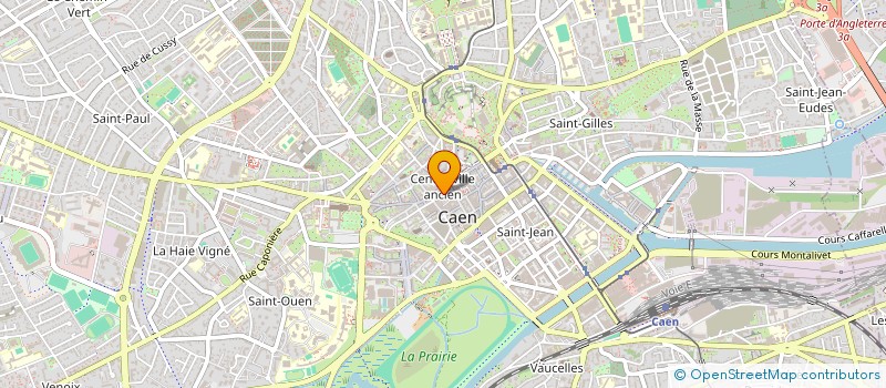 localisation de l'entreprise LA TRIBU DES PETITS POIS à CAEN