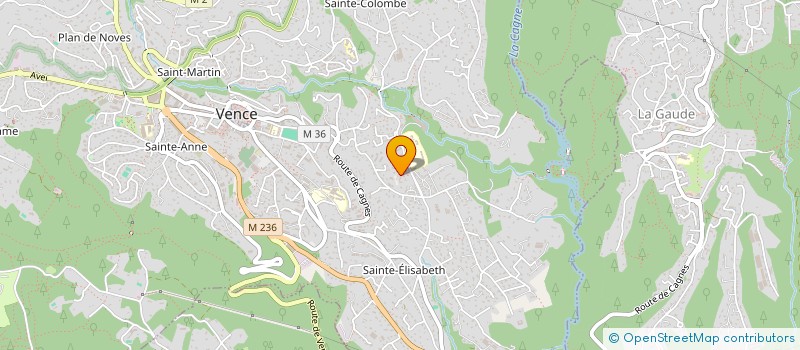 localisation de l'entreprise LA TRIBU DU FOURMILIER à VENCE