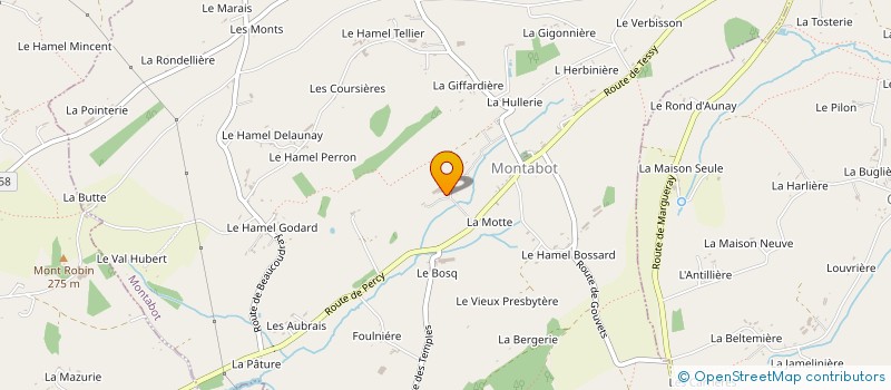 localisation de l'entreprise LA TRIBU DU RAMBUS LOCATIF  MONTABOT