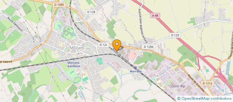 localisation de l'entreprise LA TRIBUNE DE L AVENIR à MOIRANS